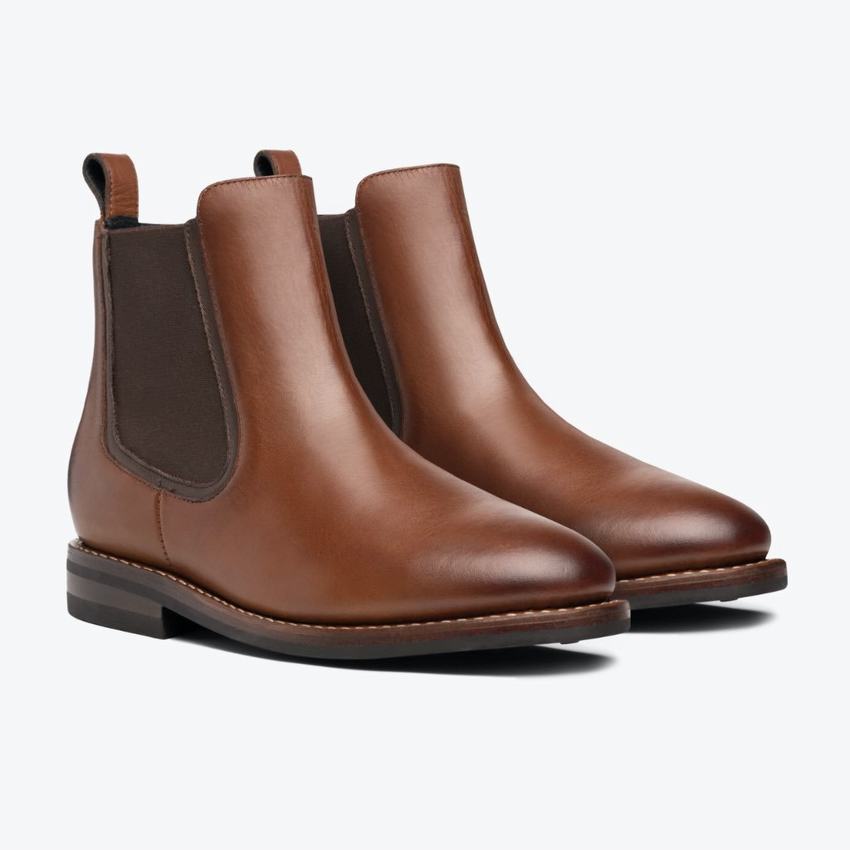 Thursday Boots Duke Chelsea Laarzen Heren - Laarzen Zwart/Bruin (1526390-WV)